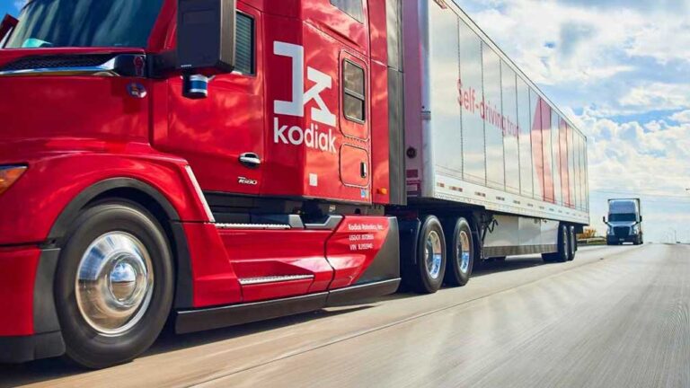 Self-driving truck matches safest human fleets in major safety test