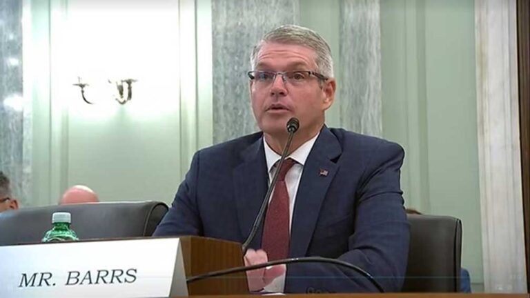 Senate confirms Derek Barrs as full-time head of FMCSA