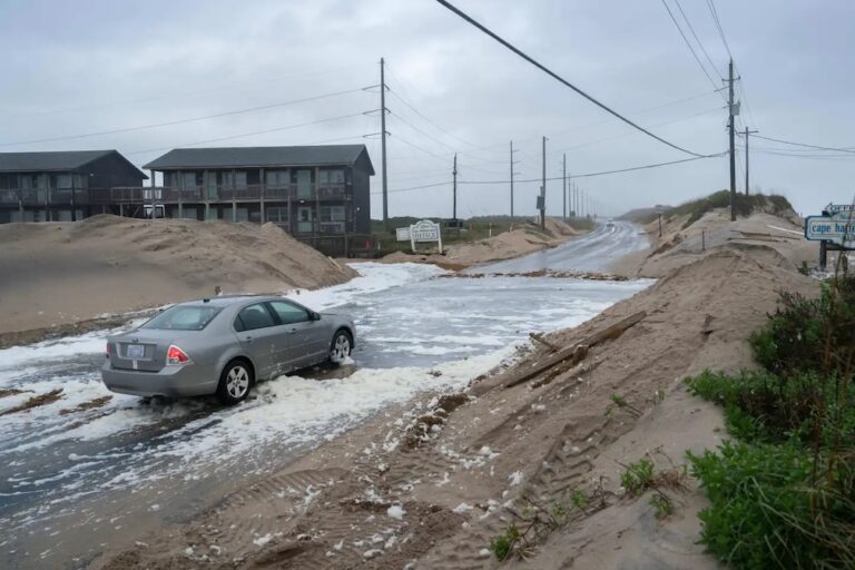 New Jersey declares emergency as nor’easter approaches, while Alaska flooding carries away homes