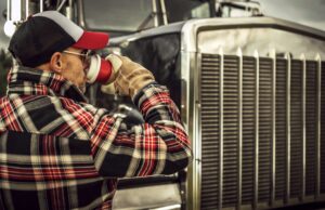 Trucker with Coffee iStock 1945571145 web