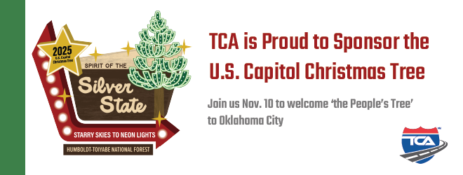 Experience the joy of the holidays at TCA’s U.S. Capitol Christmas Tree whistle-stop event