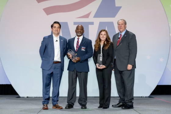 ATA honors two recipients of Mike Russell Trucking Image Award