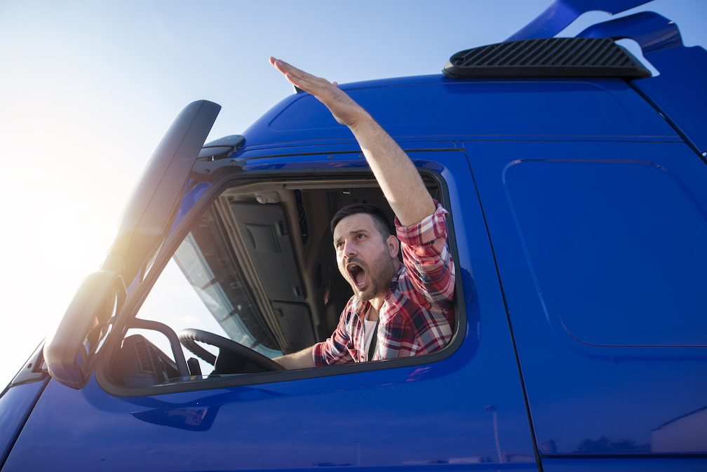 Wyoming cops arrest semi truck driver after road rage event