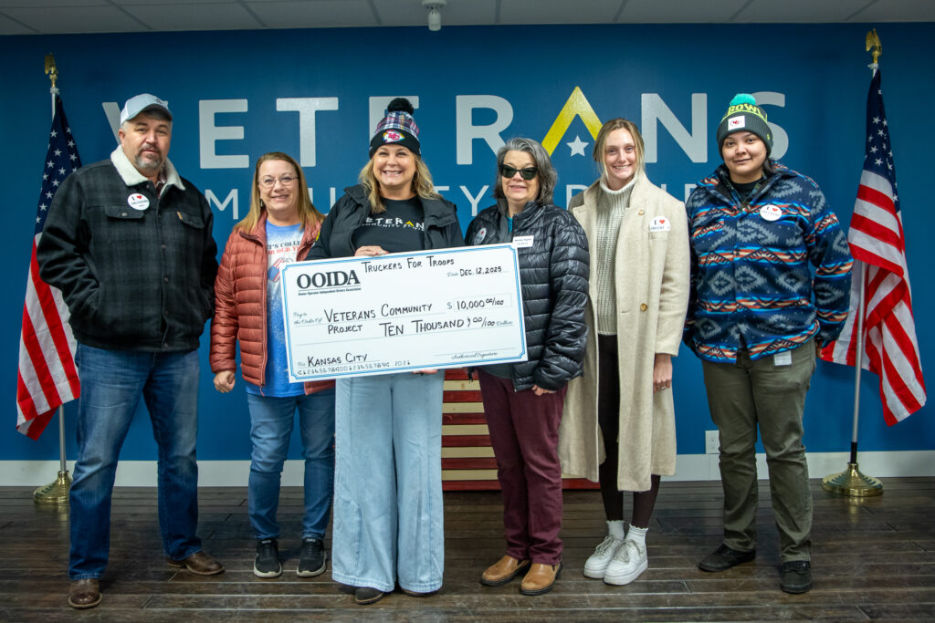Truckers for Troops donates to Kansas City Veterans Community Project