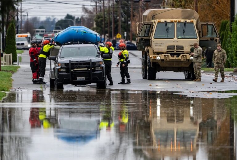 Record floods in Washington state trigger dramatic rescues and evacuations