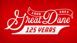 Great Dane 125th Anniversary Logo