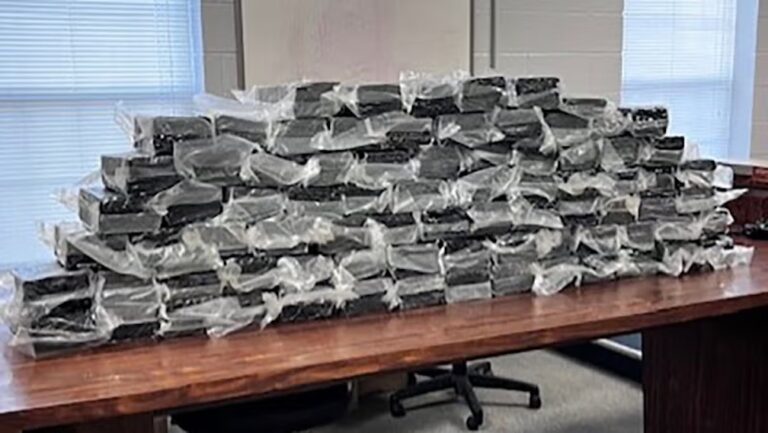 Indiana cops found 350 pounds of cocaine in trailer