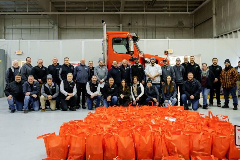 Haulin’ 4 Hunger: Advantage Truck Group delivers holiday meals
