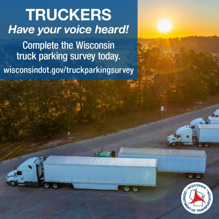 Wisconsin wants input from truckers on parking shortages