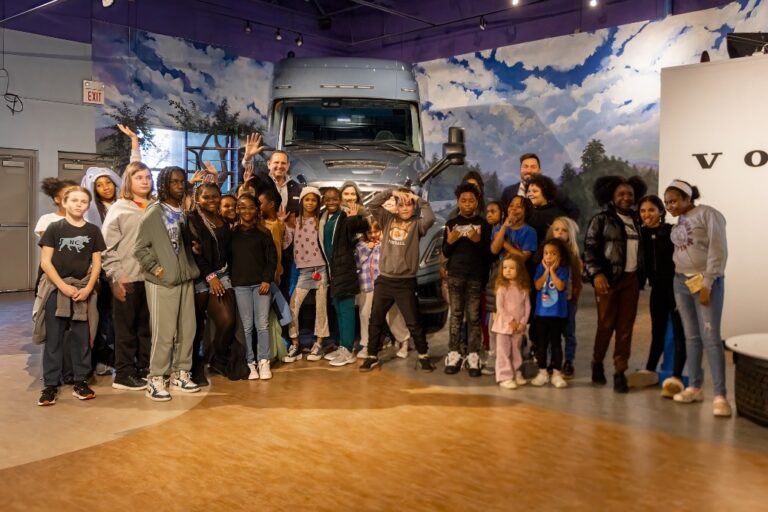 Volvo donates all-new VNL to Miriam P. Brenner Children’s Museum