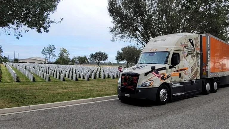 Schneider drivers deliver hope and honor as part of Wreaths Across America