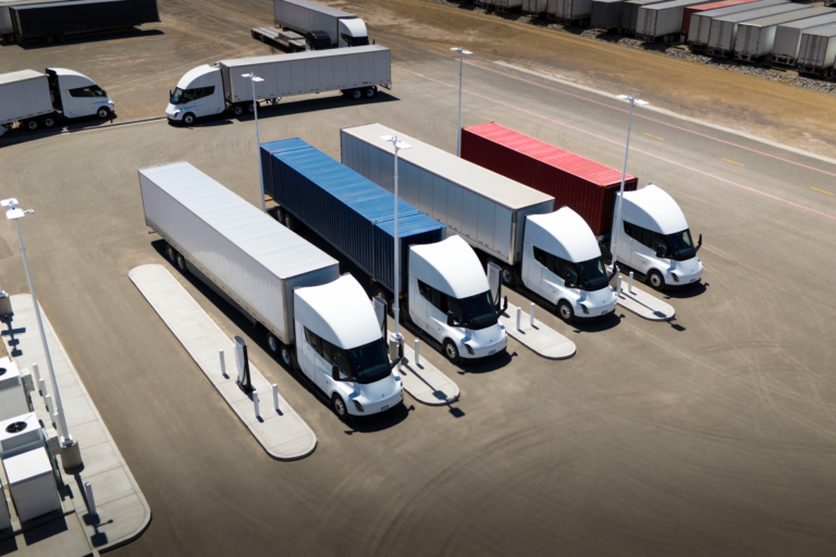Pilot partners with Tesla on semi charger network for fleets