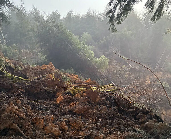 ODOT announces long-term road closure due to landslide