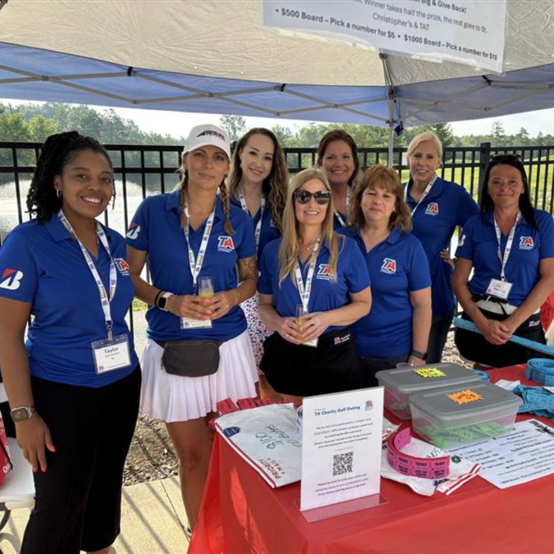 TravelCenters of America gives record-breaking $100K+ donation to St. Christopher Truckers Relief Fund