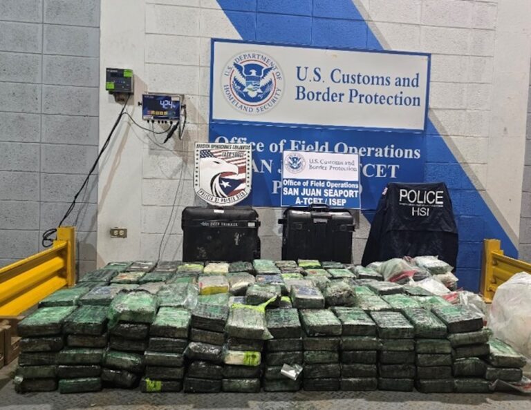 CBP finds 935 pounds of cocaine in cargo trailer
