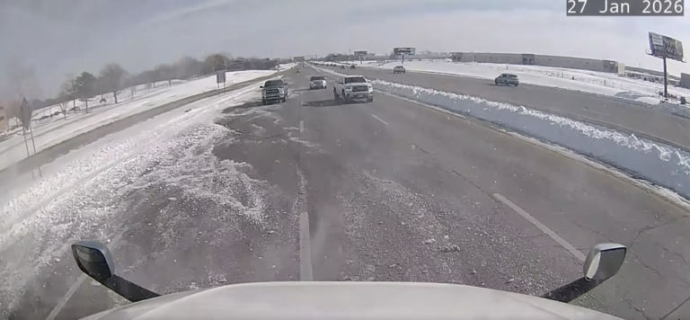 Footage released of wrong-way semi truck on Oklahoma expressway