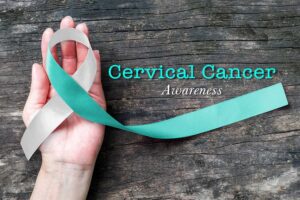 cervical cancer ribbon iStock 1093375724 web