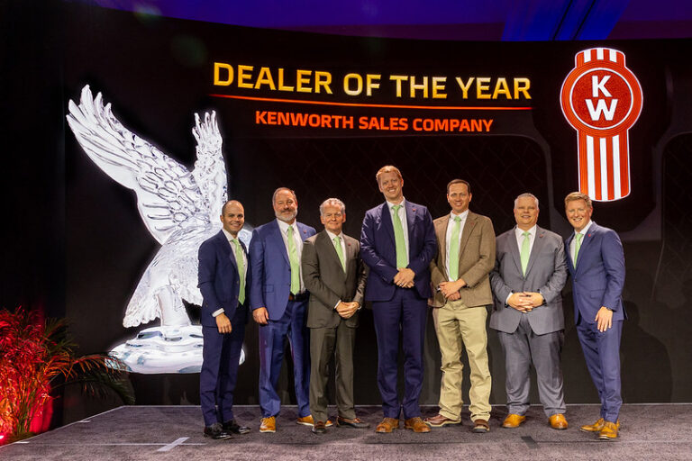 Kenworth Sales Company named 2025 Kenworth Dealer of the Year
