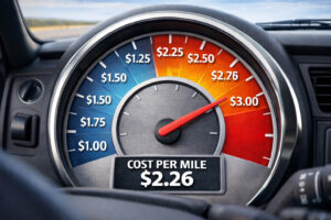Cost Per Mile Concept image web