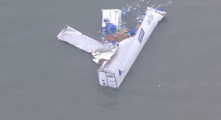 Driver killed after truck goes over Chesapeake Bay Bridge-Tunnel
