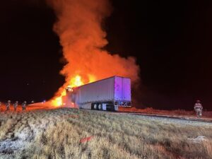WYOMING FIRE CRASH