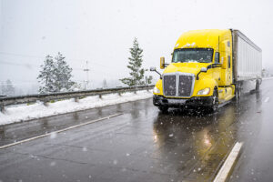 Yellow Truck Snow iStock 1871271594 web