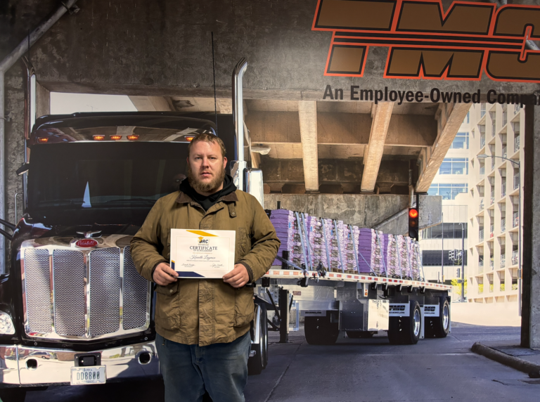 Wichita veteran launches trucking career after CDL scholarship