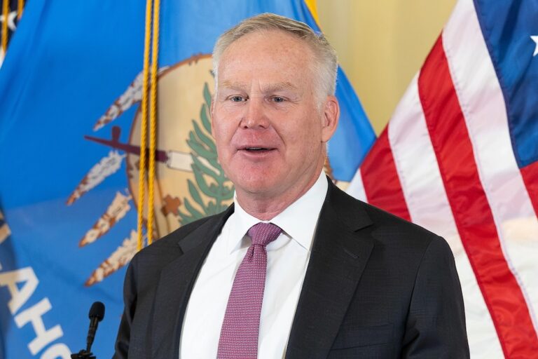 Oklahoma’s governor picks oil and gas executive to fill US Senate seat through end of year