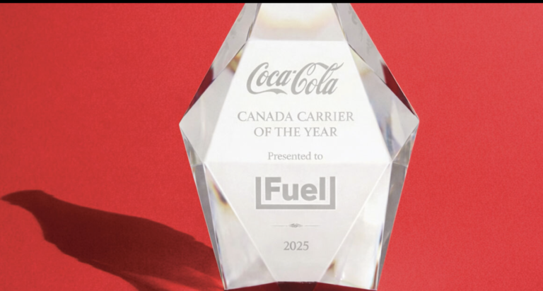 Fuel delivers a refreshing win as Coca-Cola’s Canadian Carrier of the Year