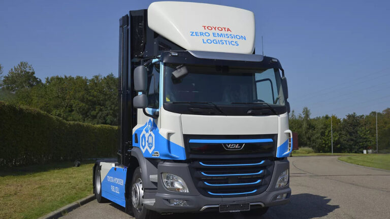 Toyota teams up with Daimler and Volvo on hydrogen trucks for long-haul routes