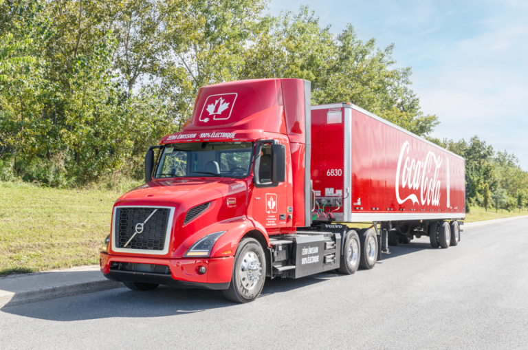 Coke Canada Bottling adds more Volvo EVs to fleet
