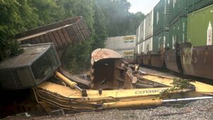 HALL TRAIN CRASH