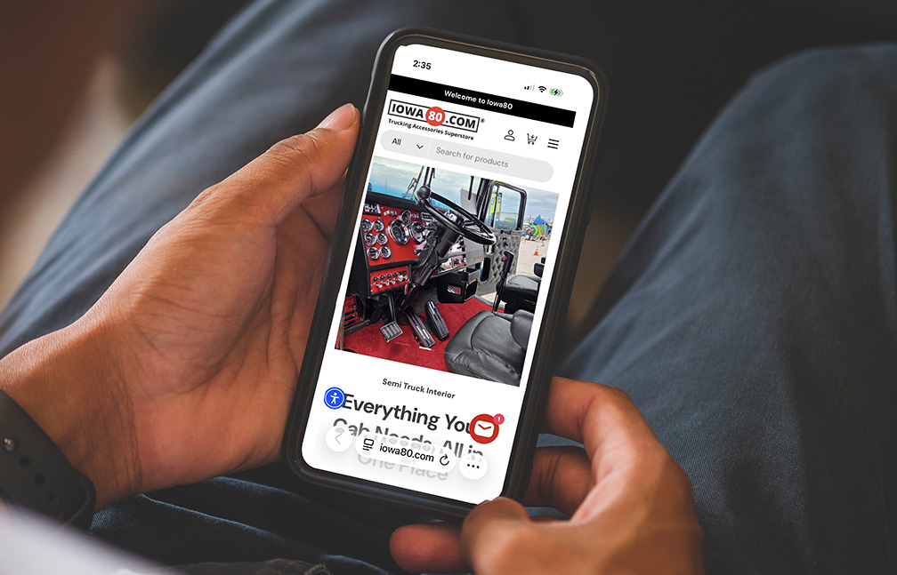 Iowa 80 launches new trucking accessories superstore website