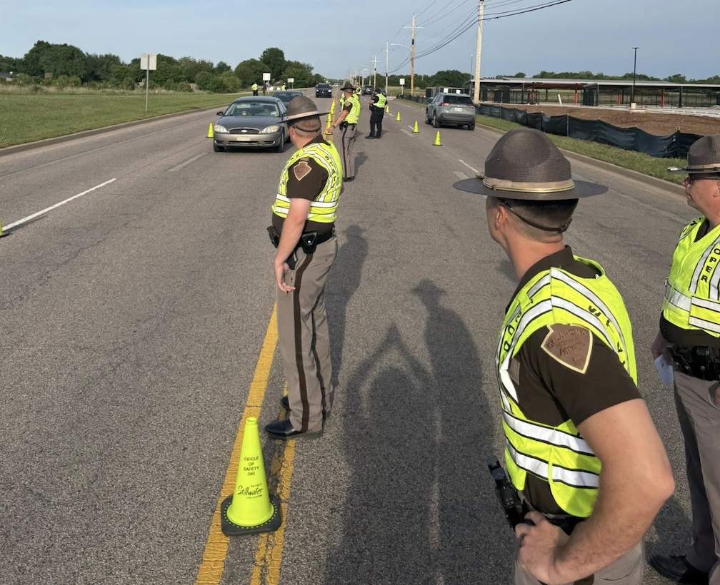 Oklahoma police give appreciation to drivers