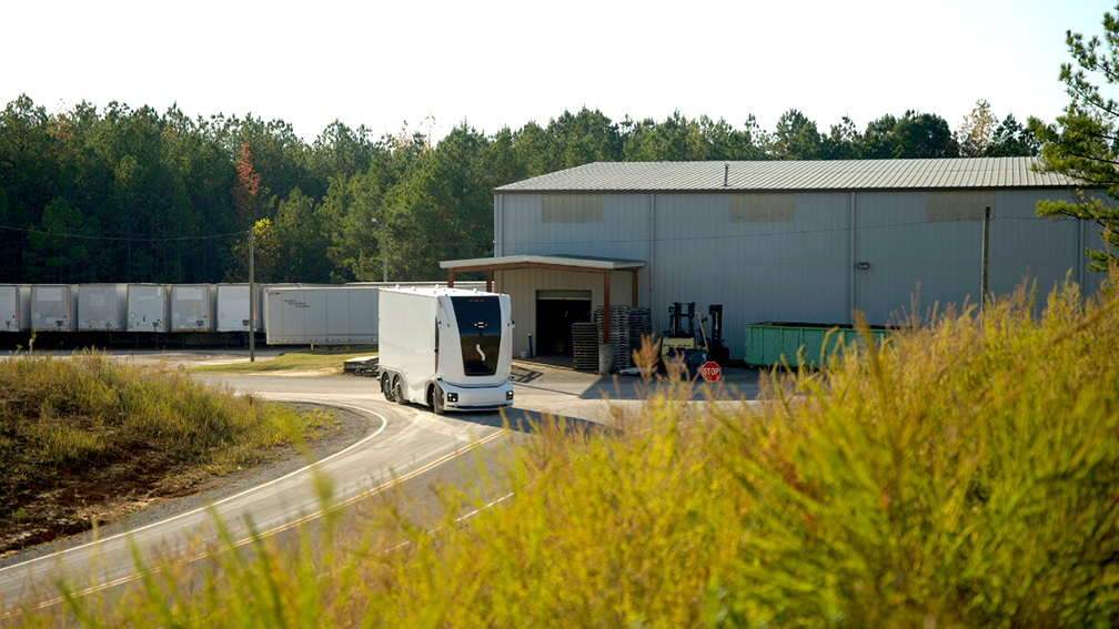 Cab-less trucks face a real-world freight test in Ohio