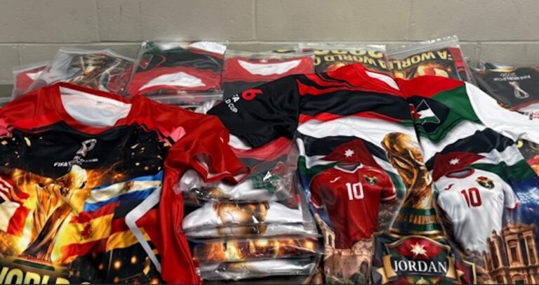 CBP intercepts shipments of fake soccer merchandise