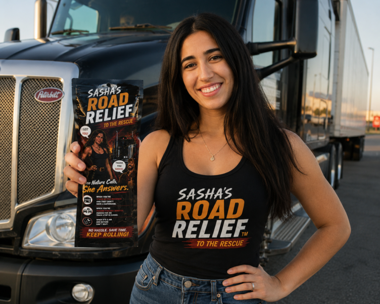 Sasha’s Road Relief: A new product for truckers facing lack of bathroom access