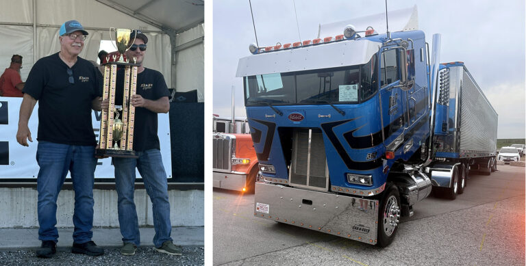 Walcott Truckers Jamboree: Dennis Sikorski’s ’95 Peterbilt cabover takes Trucker’s Choice