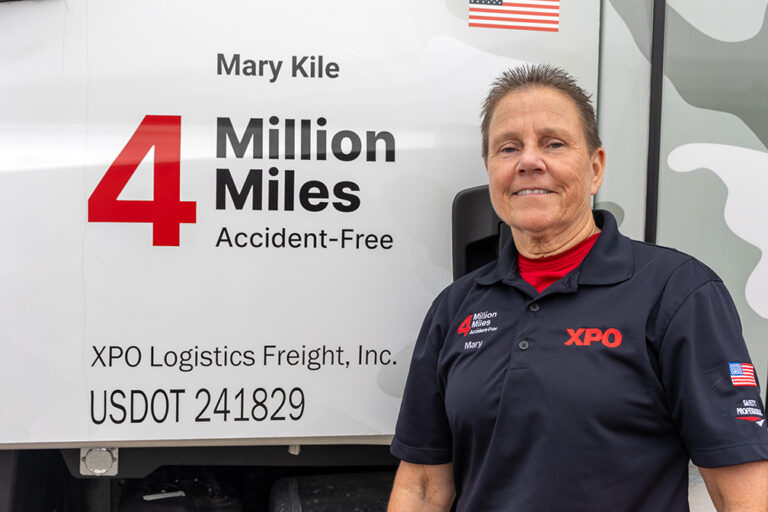 From the Marines to trucking: Mary Kile reflects on 36-year career as a truck driver
