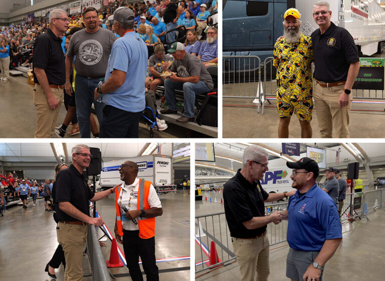 FMCSA Administrator Derek Barrs treated to a ground-floor view of safety excellence at NTDC 2026