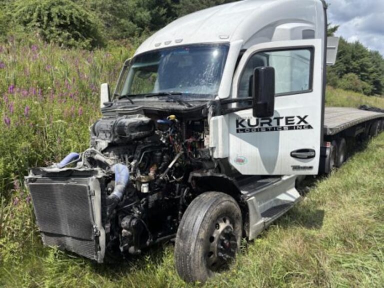 New York police investigating work zone crash involving 4 vehicles includng a big rig