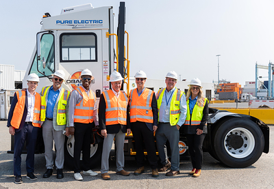APM Terminals Elizabeth orders 96 Orange EV terminal trucks