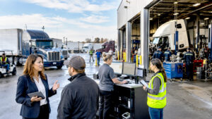 Women In Trucking Concept ChatGPT web