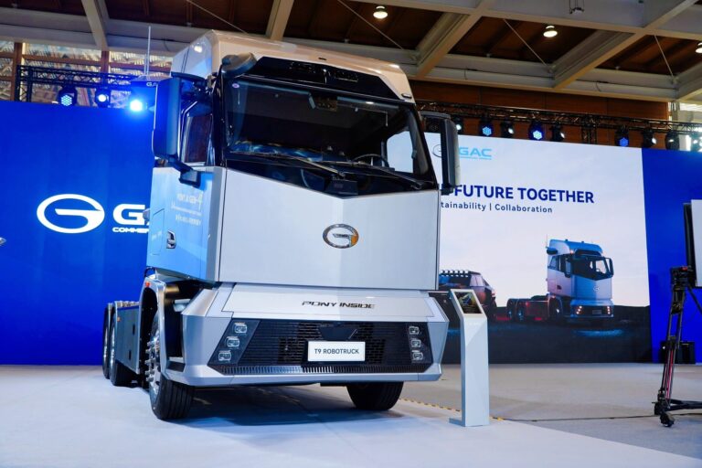 Pony AI unveils new Gen-4 Robotruck in collaboration with GAC Commercial Vehicle