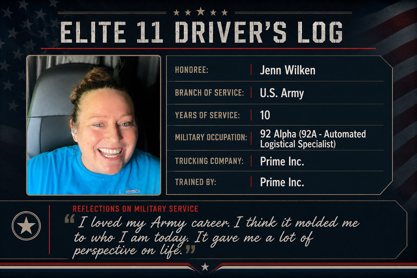 Jenn Wilken Driver Log web Jenn Wilken Driver Log web