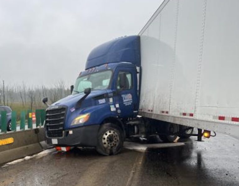 Work zone crash results in hospital stay, citations for truck driver in New York