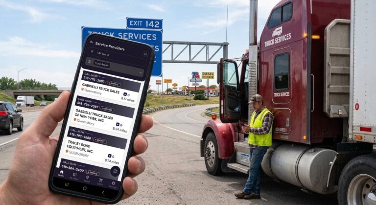 4RoadService launches search-by-interstate-exit tool to help stranded truckers