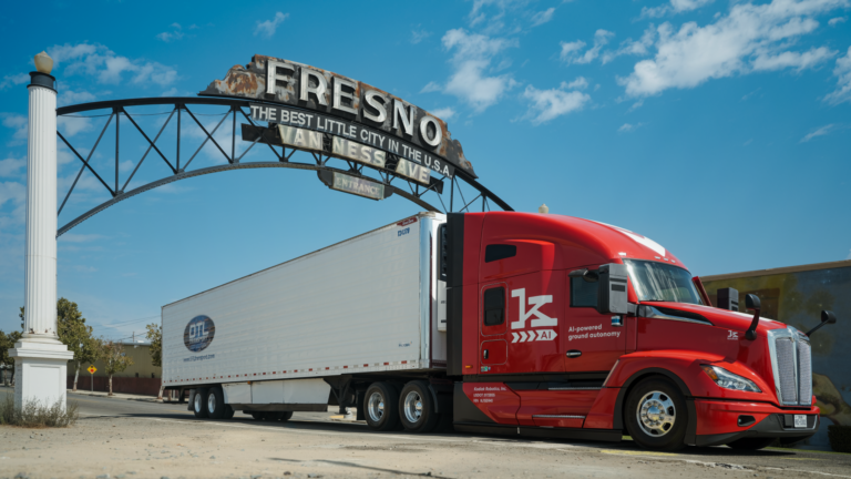 Kodiak announces historic order for driverless trucks