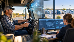 Connected Fleet Logistics Control web