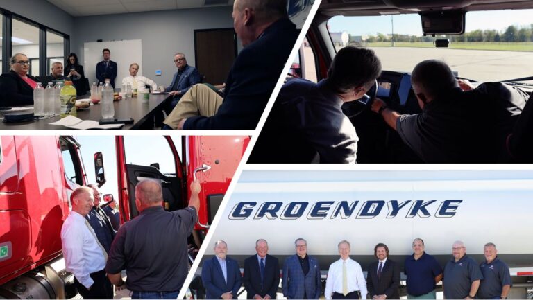 ATA chairman hosts congressman Hern for trucking roundtable in Oklahoma
